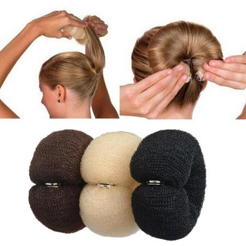 Miếng Bọt Biển Xốp Ma Thuật Dụng Cụ Tạo Kiểu Tóc Bánh Rán Dụng Cụ Làm Búi Tóc…