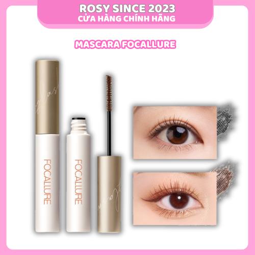 MASCARA FOCALLURE GIÚP CHUỐT LÔNG MI DÀI CONG VÀ ĐỀU KÍCH THƯỚC ĐẦU CỌ 3MM 6G Trang Điểm Mỹ Phẩm Chuốt Mi Cosmetic Nữ chuốt  mi 
