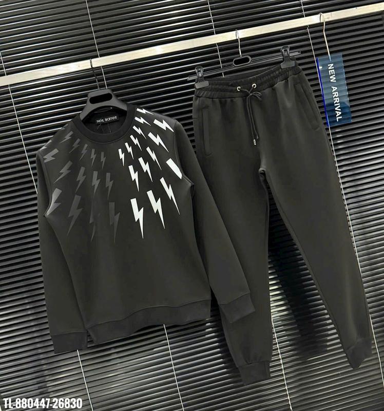 Bộ quần áo nỉ nam TIA SÉT chất nỉ dày dặn mịn màng không xù thời trang thu đông