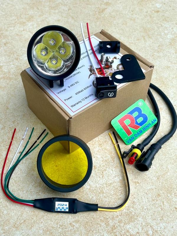 TẶNG MÓC TITAN KHÓA CÀI  [RBAL4001/CL9006] ĐÈN TRỢ SÁNG L4X KÍNH TRẮNG TẶNG MẠCH PASSING, CÔNG TẮC, LEN VÀNG, PASS CHÂN KÍNH#L4X#TROSANG#RB