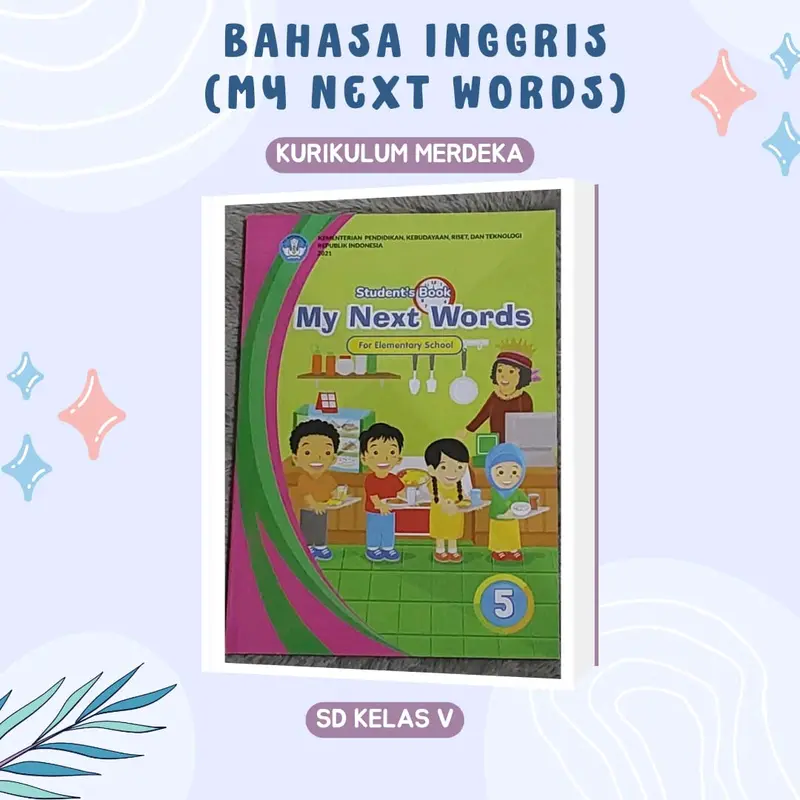 B. INGGRIS SD Kelas 5 ( KURIKULUM MERDEKAI ) SISWA Soft Cover 2