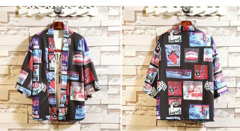Product Introduction of Bộ Đồ Ba Mảnh Cho Nam, Kimono Haori, Hanfu, Quần Áo Thời Trang Trung Quốc Áo Choàng Phong Cách Trung Quốc Cổ Xưa Phong Cách Mùa Hè Bằng Lụa Lạnh Thích Hợp Cho Nam Và Nữ 9