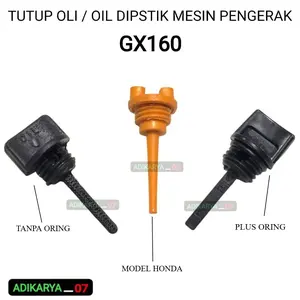 Oil dipstik tutup oli mesin GX160 GX200 genset tipe 3500 4500