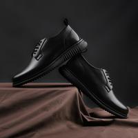 Gambar Kenzios Plato Black Series Sepatu Formal Pria Kulit Asli dari Kenzios Shoes Kota Bandung 2 Tokopedia