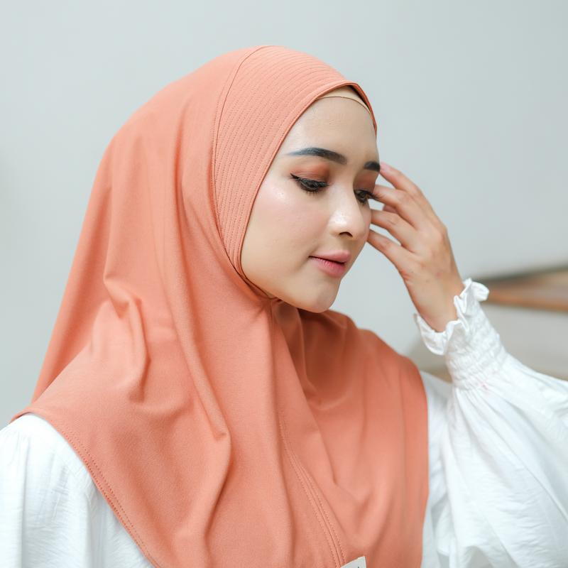 𝐒𝐇𝐄𝐄𝐕𝐀 - CELIA M | BERGO SOFTPAD JILBAB INSTAN SIZE M JERSEY SHEEVA HIJAB PREMIUM Simple Muslim Kerudung Khimar Wanita 5