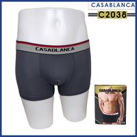 Gambar Casablanca C2038 Celana Dalam Boxer Pria Dewasa Isi 2 Casual 100% Spandex Rayon Model Segi Empat - S dari CasablancaWear Kota Administrasi Jakarta Barat 2 Tokopedia