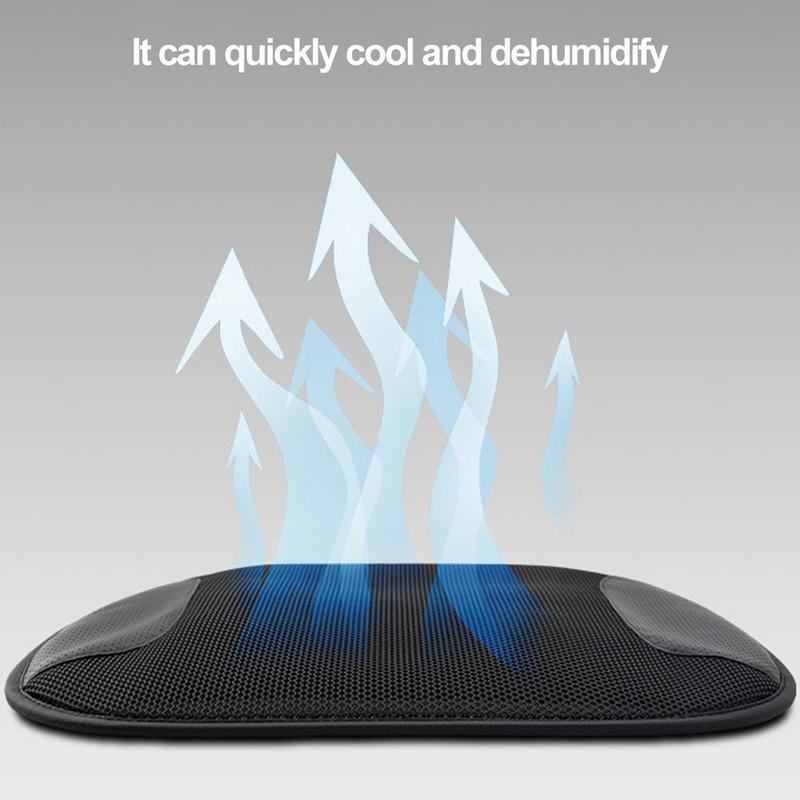 Product Introduction of Cooling Car Seat Cushion 12V Breathable USB Car Seat Cooler Non-Slip Comfort Car Front Drivers Or Passenger Seats Cooling 16