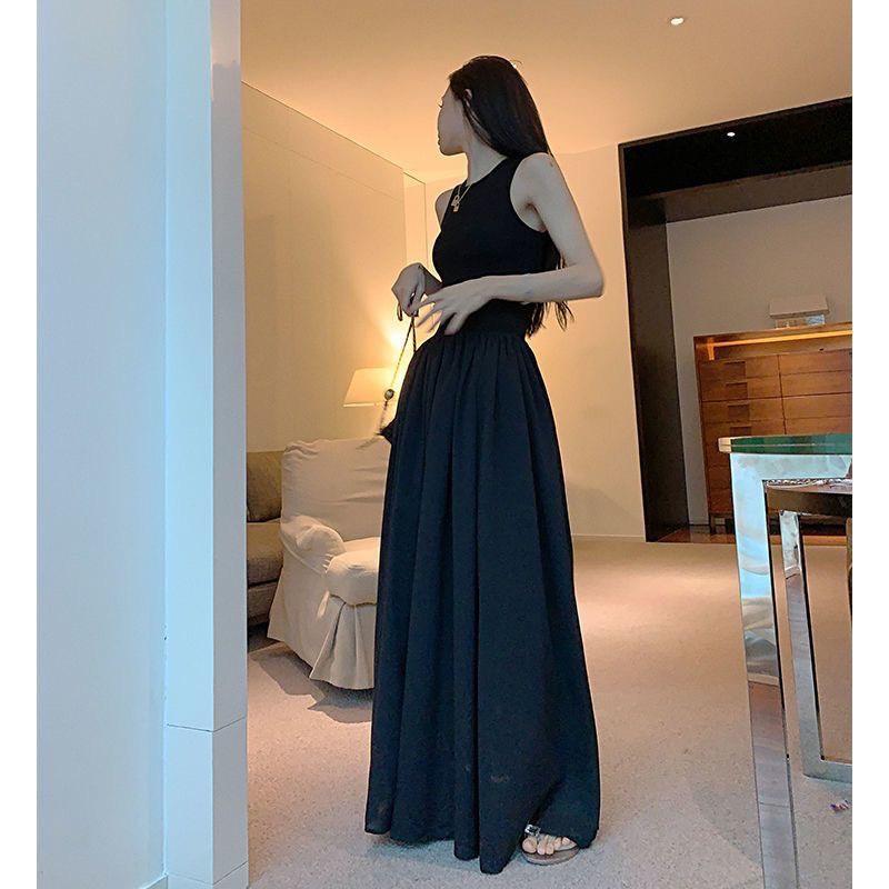 (Hàng chuẩn) Đầm balo maxi dáng dài sát nách trendy phù hợp mọi phong cách 1