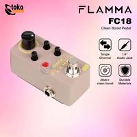 Gambar FLAMMA FC18 FC-18 CLEAN BOOST 20db+ Clean Boost with ±15db 2 Band EQ dari Tokosound Proaudio Kota Administrasi Jakarta Barat 2 Tokopedia