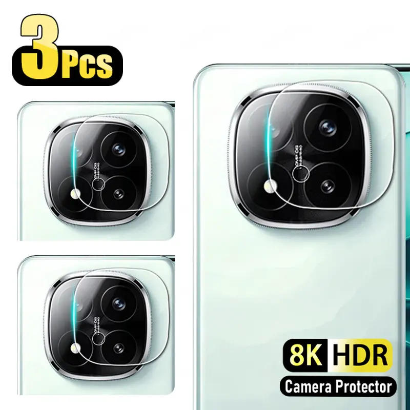 Bảo Vệ Ống Kính Kính Cường Lực, Dành Cho Redmi Note 14 Pro Plus + 5G, HD Trong Suốt Phim Bảo Vệ Camera Mặt Sau