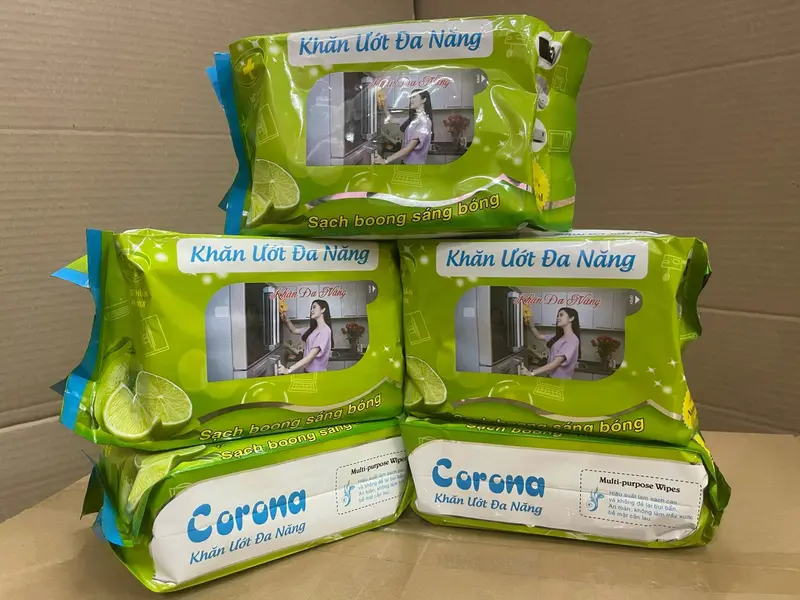 [KHO HCM] [LIVESTREAM]COMBO 5 GÓI KHĂN LAU BẾP ĐA NĂNG CORONA TIỆN DỤNG 3