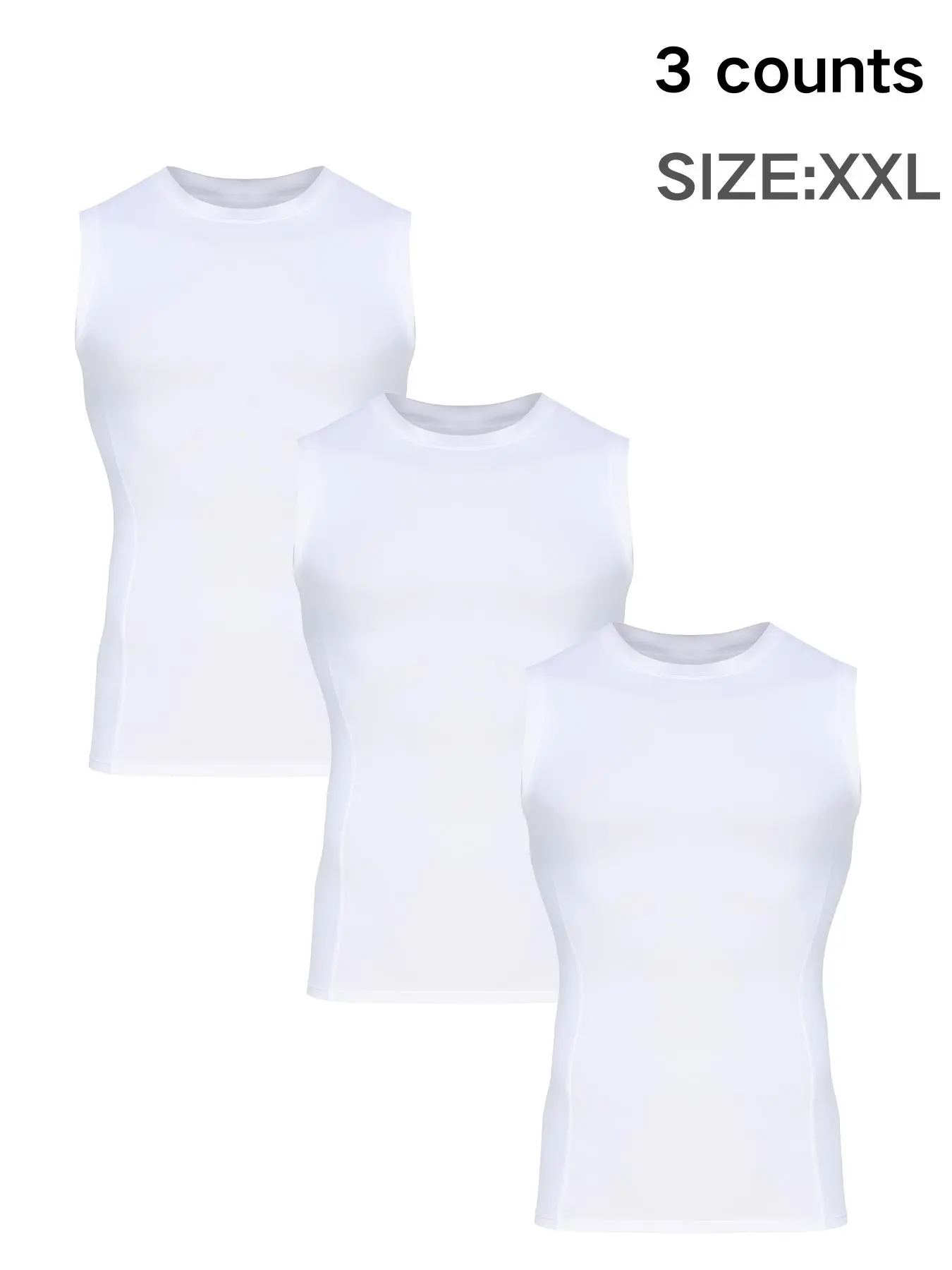 Men's Solid Round Neck Tank Top, Breathable Comfortable Sleeveless Top for Daily Wear, Men's Top for All Seasons