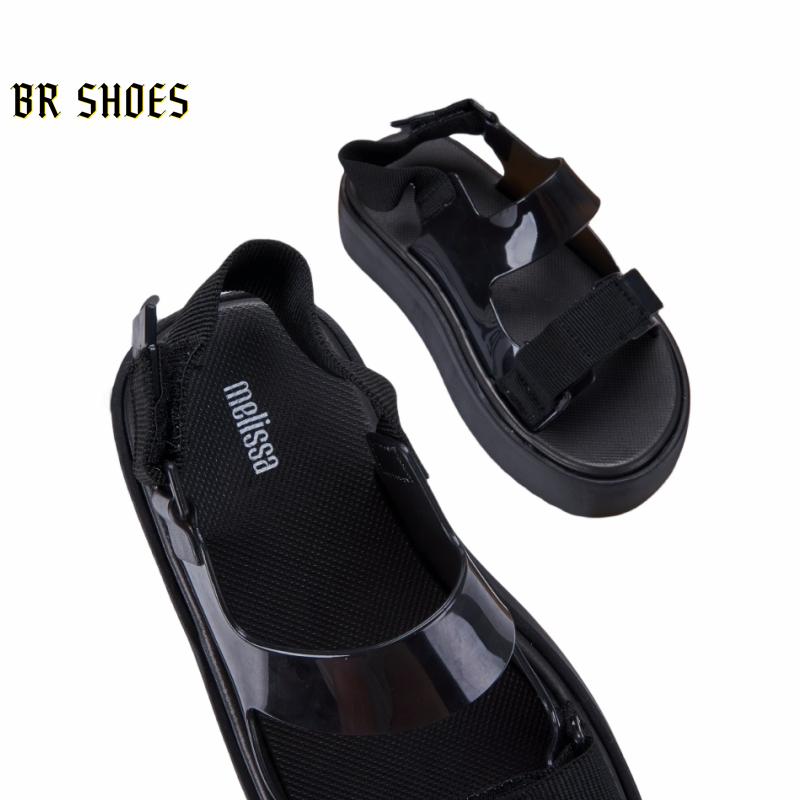Product Introduction of Melissa Official Store Women Shoes Platform Sandals Magic Buckle Women Heightening Shoes Beach Sandals Quality True Love 15