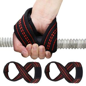 สายรัดข้อมือยกน้ำหนัก 1 ชิ้น สำหรับดึงขึ้น แถบแนวนอน ยิม เทรนนิ่ง เพาะกาย อุปกรณ์ฟิตเนส พาวเวอร์ลิฟท์ สายรัดข้อมือออกกำลังกาย