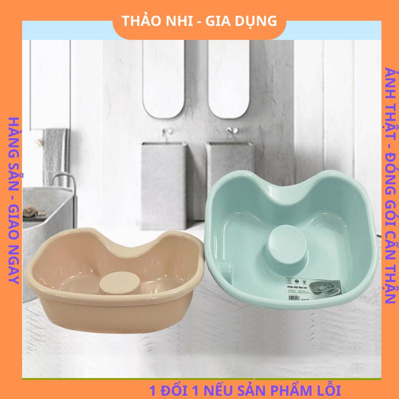 Chậu gội đầu tiện ich có vòi xả cho bà bầu, người già ... tại giường