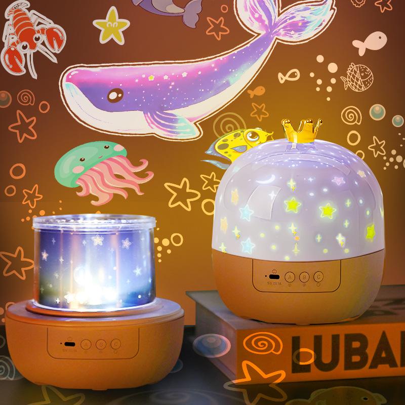 Đèn Chiếu Bầu Trời Đầy Sao Giấc Mơ Đèn Ngủ Chiếu Hình Đèn LED Phong Cách Lãng Mạn Hộp Nhạc Bluetooth Xoay Độ Nét Cao Thích Hợp Làm Quà Tặng Sinh Nhật Hoặc Ngày Lễ Dành Cho Nữ
