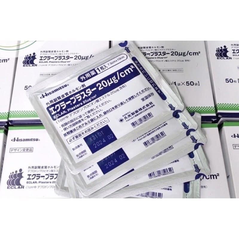 COMBO 3 miếng dán ép sẹo lồi ECLAR PLASTER( HISAMITSU) NHẬT BẢN