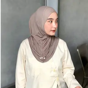 Hijab Instan Jilbab Instan Kaos Rayon Hijab Instan Vany Kerudung Bergo Instan Size S Kaos Rayon