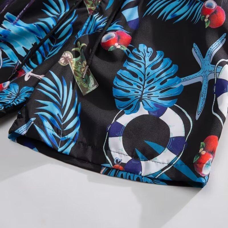 Product Introduction of Men's Traditional Clothing Men's T-shirt Men's Shirt Men's Short Sleeve Couple Short Sleeve Thin Clothes Fashion Printing Menswear Suits 2