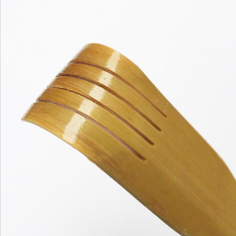 Bamboo Double Ball Rolling Massage Stick, Scratching Tool, Scratching Rake for Neck & Back 5