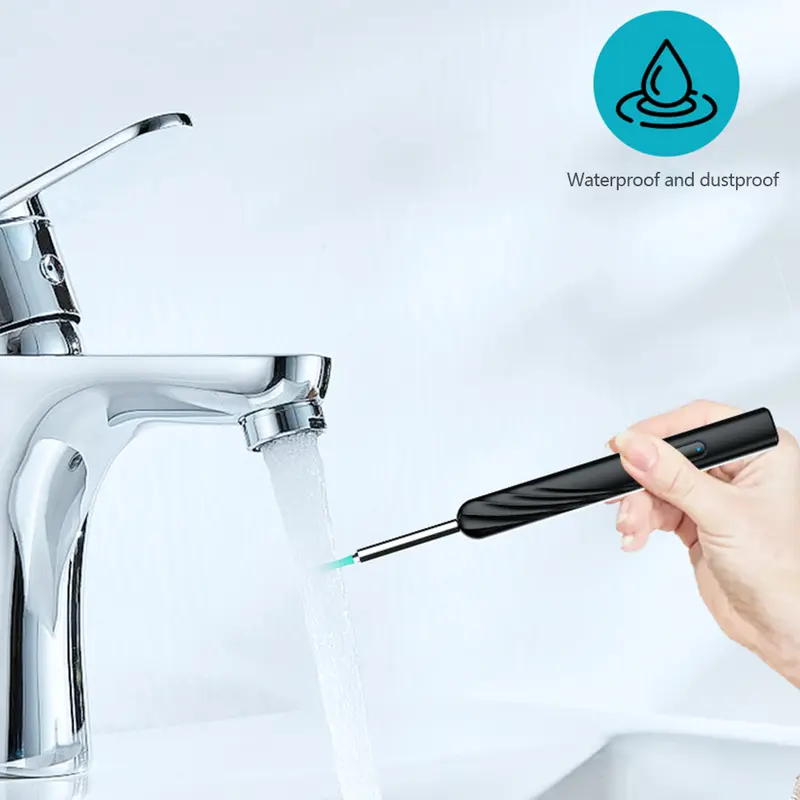 Dụng Cụ Ngoáy Tai Trực Quan Không Dây, Thông Minh, Có Thể Sạc Lại, Phát Sáng, Độ Nét Cao, Nội Soi, Làm Bằng Silicon Mềm, Muỗng Tai, Dụng Cụ Làm Sạch Ráy Tai, # 460472 5