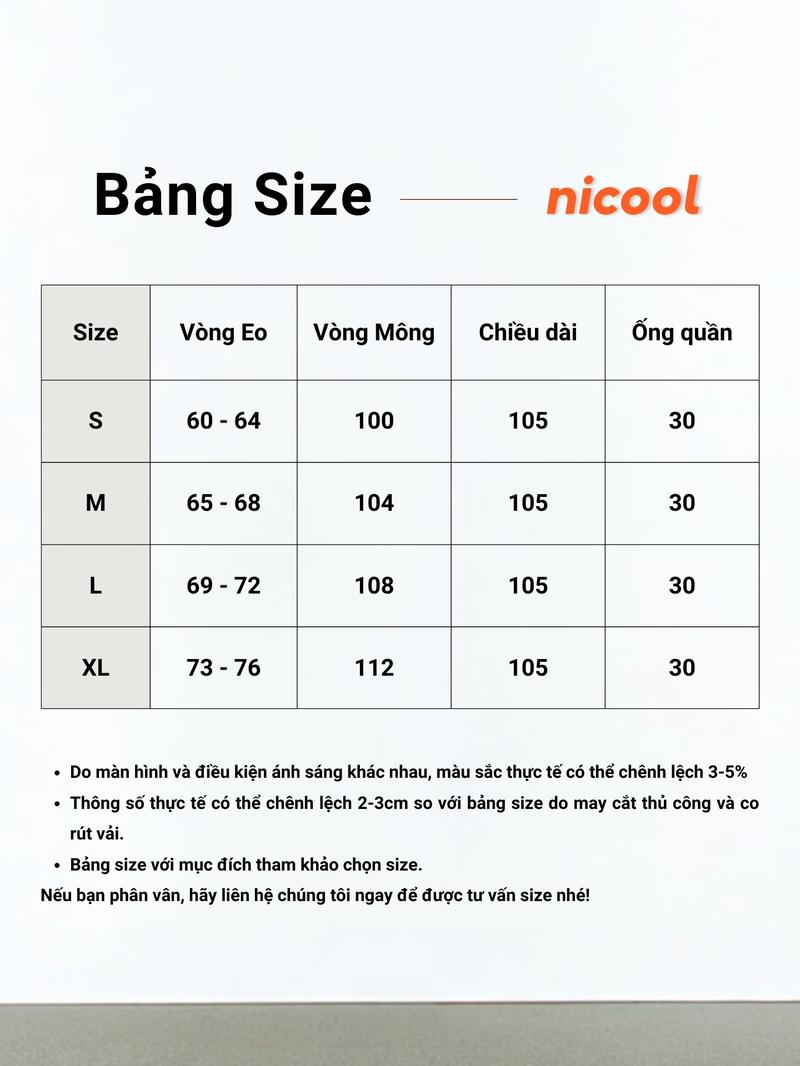 Product Introduction of Quần Jean Nữ Ống Rộng Form Trái Bí Nicool N41-Q60, Quần Bò Nữ Ống Suông Lưng Cao Cân Đối 0