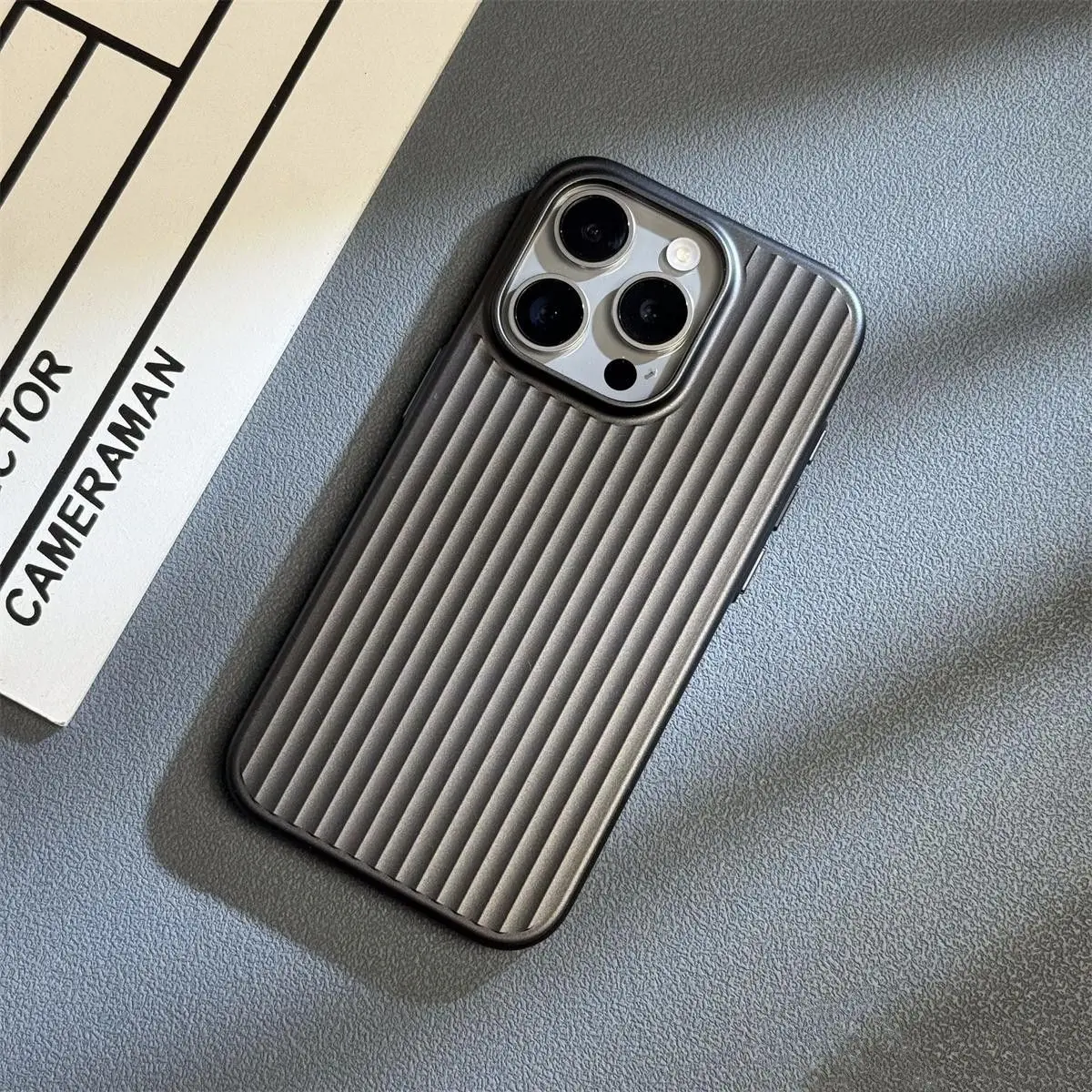 Ultra-Thin Corrugated Translucent Frosted for Apple 15promax Phone Case Iphone14 New 13 Drop-Resistant Soft Cover Protection Protective Smartphone Cellphone Protector Casing Screen Protector Shockproof