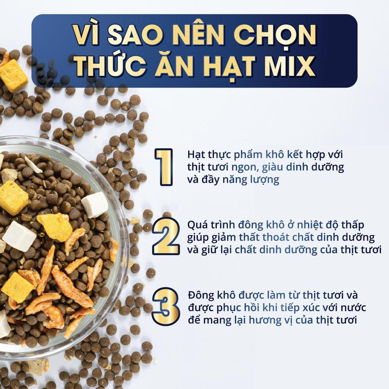 Thức ăn hạt cho Chó Mèo GOLD MIX MasterCare - Thực phẩm cung cấp dinh dưỡng cho chó kén ăn [DEAL SỐC] 6