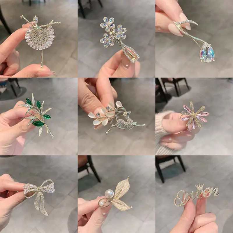 Trâm Cài Áo Thời Trang, Sang Trọng, Thiết Kế Sáng Tạo, Hoa Cài Áo, Ghim Cài Váy, Phụ Kiện Váy, Nữ, Biểu Tượng Âm Nhạc