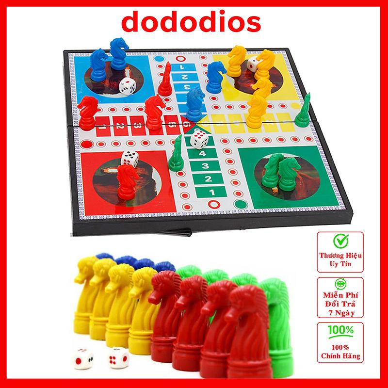 [HÀNG CAO CẤP - CÓ CHỌN SIZE] Cờ Cá Ngựa Nam Châm, Bộ Cờ Cá Ngựa Cao Cấp Kích Thước 28cmx28cm và 38x38cm - Chính Hãng dododios