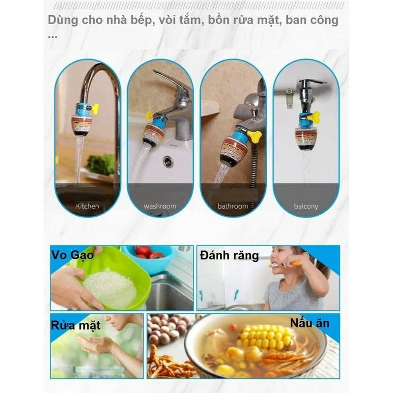 PVN17992 Đầu Lọc Nước Trực Tiếp Tại Vòi 6 Tầng Lọc T2 1