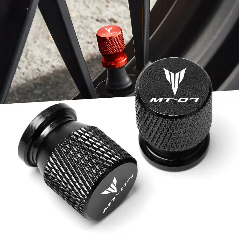 Motorcycle CNC Wheel Tire Valve Air Port stem caps Accessories For YAMAHA MT-07 MT07 mt 07 all year 2017 2018 2019 2020 2021
