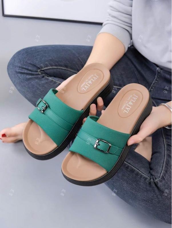 Product Introduction of Dép nữ mẫu mới hàng Qc mềm êm cao 4cm 8