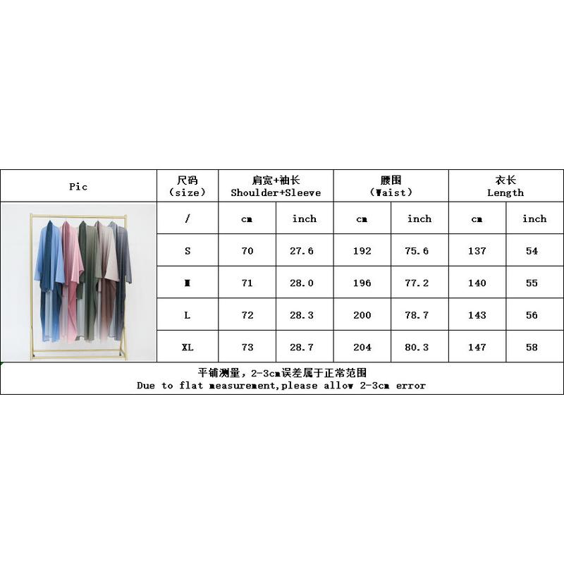 Product Introduction of Ramadan Dubai Fashion Gradient Color Abaya Cardigan maxi dress Islam Arab Jubah Party robe Women Wear Kaftan Abaya Cloak Muslim dress baju raya Muslimah Fashion Malaysia abaya 0