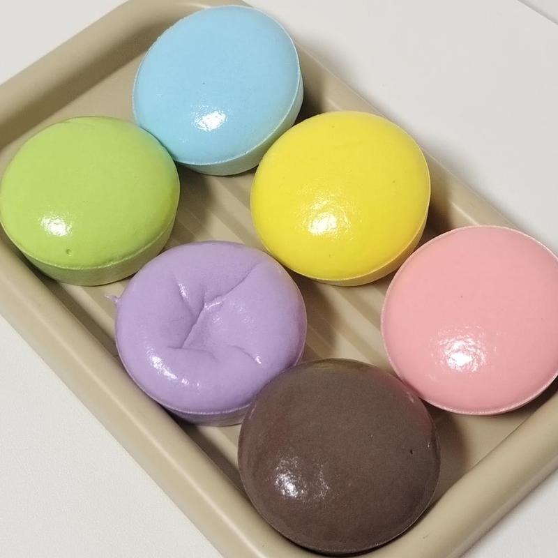 Product Introduction of Simulation Bread Decompression Toys Fake Food Slow Rebound Adult Kids Stress Relief Toys 24