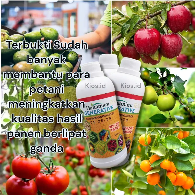 Pupuk hanamaru 500 mL cocok untuk semua tanaman anda,Daun,buah 7