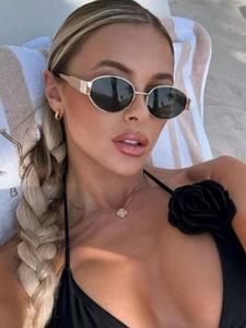 Lentes de sol femeninos a la moda, lentes casuales y modernos para uso diario, accesorios de moda para actividades al aire libre