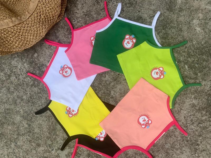 Product Introduction of Áo 2 dây croptop hình gấu đáng iu 7