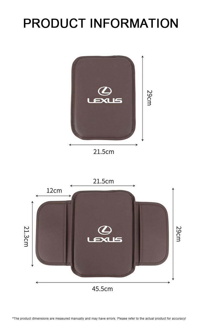 Product Introduction of Lexus Car Armrest Box Pad Leather Arm Rest Protection Cushion Cover For Lexus Is250 CT200h ES250 GS250 IS250 LX570 LX450d NX200t RC200t rx300 rx330 Interior Accessories 11