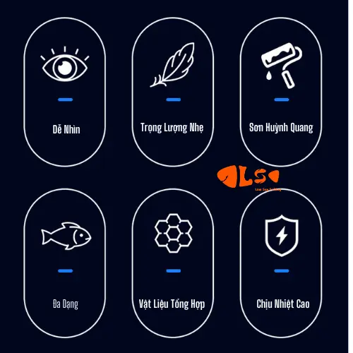 Phao Kim Long, Phao Câu Đài Nano Tăm To Dễ Quan Sát, Siêu Nhạy, Dẻo Dai, Chống Nổ Cực Tốt - Lâm Suy 6