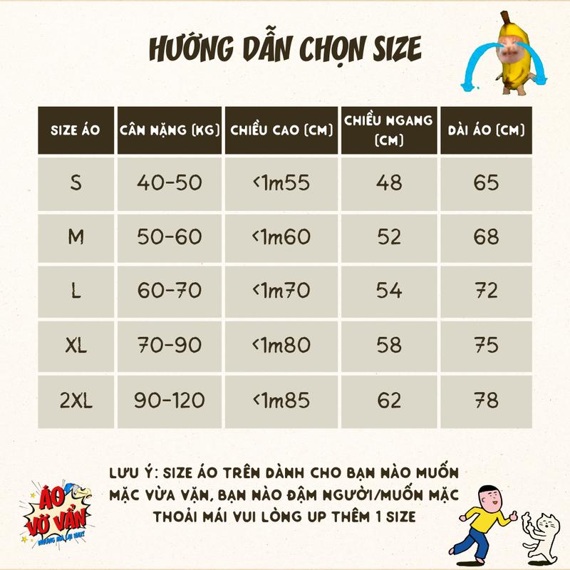 Product Introduction of Áo thun unisex local brand Vịt kute oách xà lách | Áo Vớ Vẩn | Cotton 250gsm 100% | Vịt 01 53