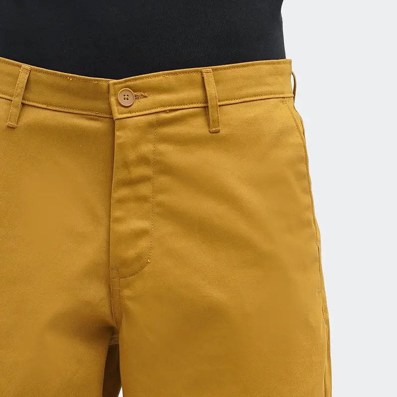 MANZONE - Celana Pendek Bermuda Pria Casual Slim Fit Arion - Mustard 3