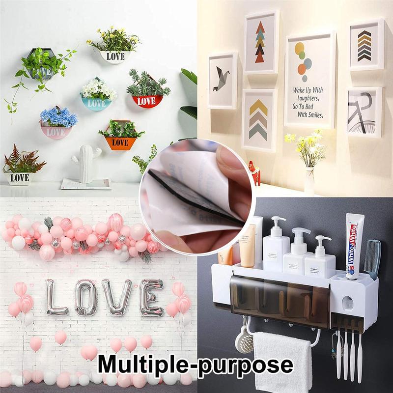 Double Sided Adhesive Tape, 100pcs Square Shape Adhesive Tape, Suitable for Smooth Surface, Home Decor Supplies 6