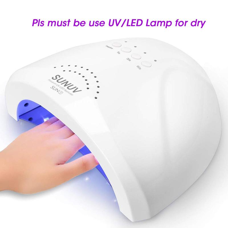 Gel Nail Polish Set, 12pcs/set Soak Off UV LED Semi-permanent Nail Gel Polish, Manicure Varnish DIY Starter Set, Nail Art & Nail Polish for Women 7