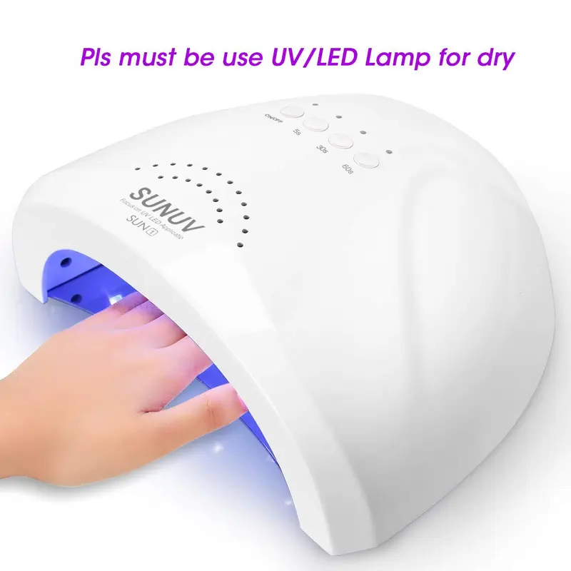 Glow in The Dark Gel Nail Polish Set, 12pcs/set Soak Off UV/LED Manicure Gift Set, Long-lasting Salon Quality Nails 7