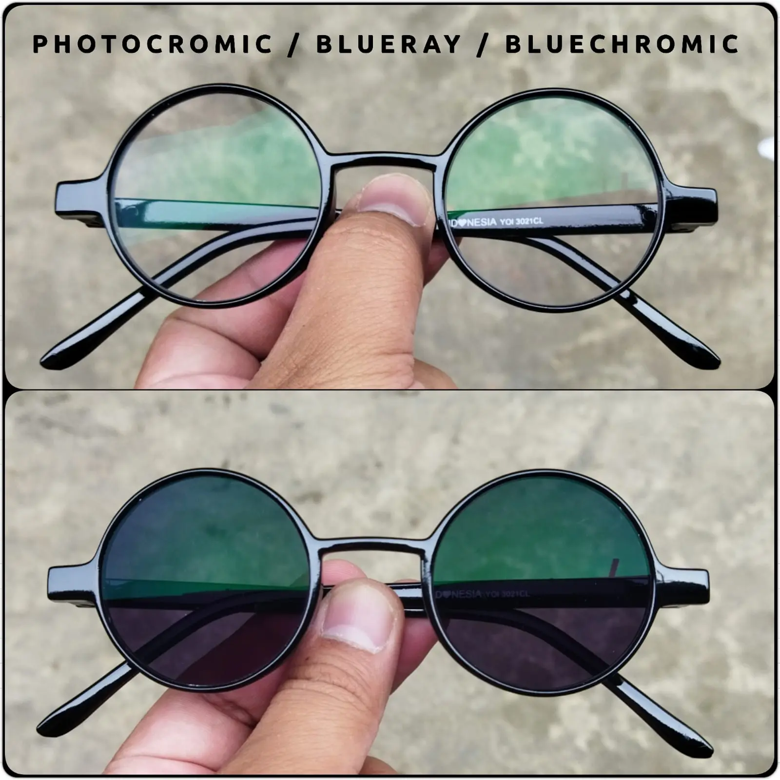 Kacamata lensa PHOTOCROMIC / BLUERAY / BLUECHROMIC / ANTI FOG ANTI EMBUN / ONE DRIVE / PROGRESIF 13