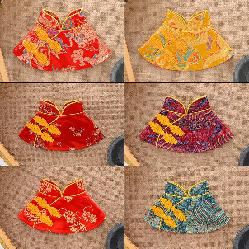 Pakaian Haiwan Peliharaan, Pakaian Tang Anjing, Jubah, Sesuai untuk Perkahwinan, Selendang Cina, Gaya Hanfu