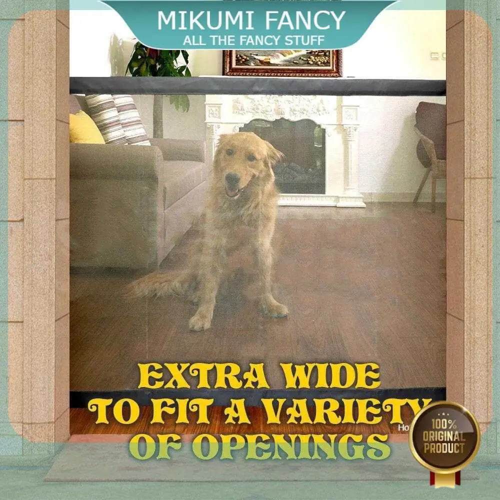 FANCY Magic Gate Pagar Jaring Penghalang Binatang Portable Pet Mesh Fence - TV1