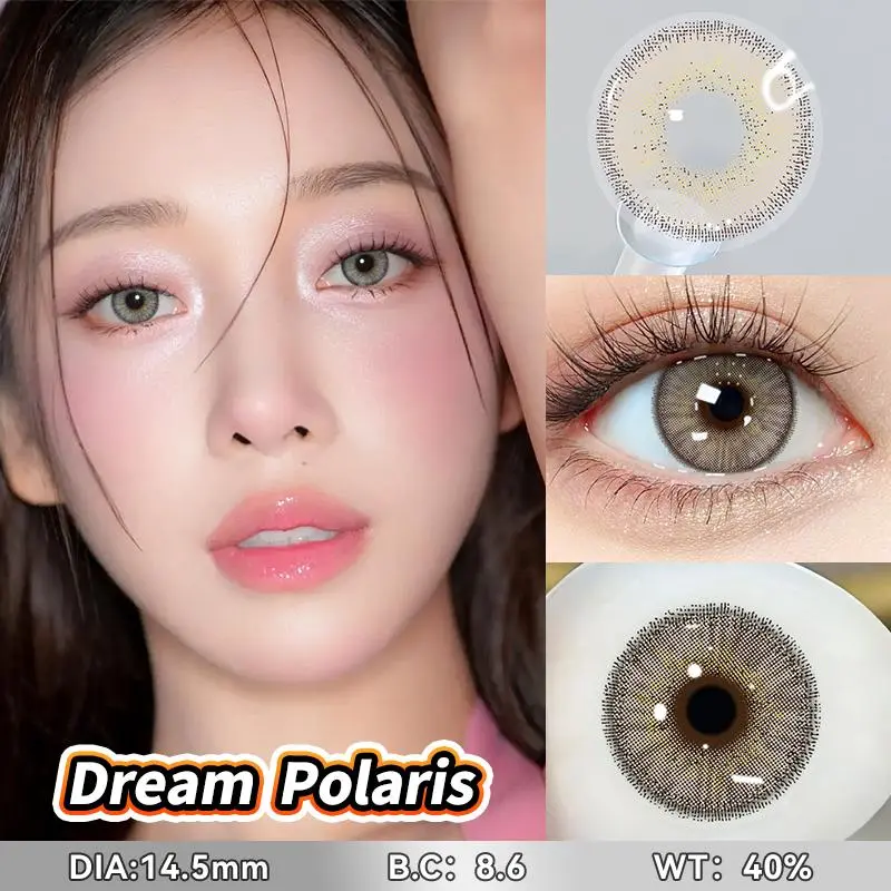 [Only 16800/pasang] Mysticeyes softlens Magic seri softlens arabic look Colored Contact Lenses 14.0mm-14.5mm 4