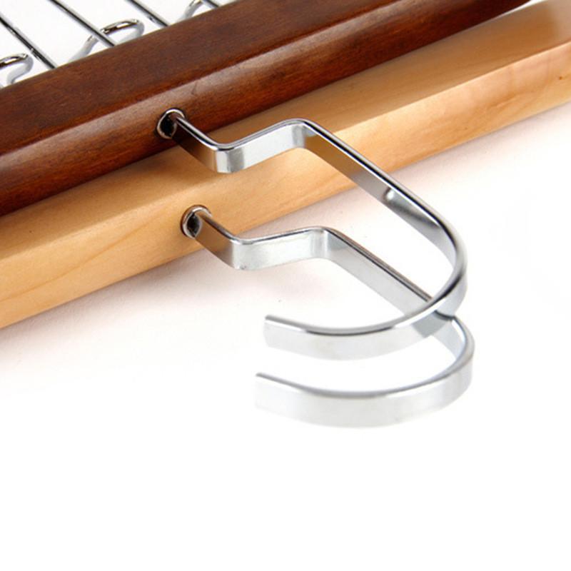 Product Introduction of Hanger Kayu Rak Penyimpanan Pakaian Dalam Kamisol Gantungan Baju Anti Slip - Model Terbaru 1